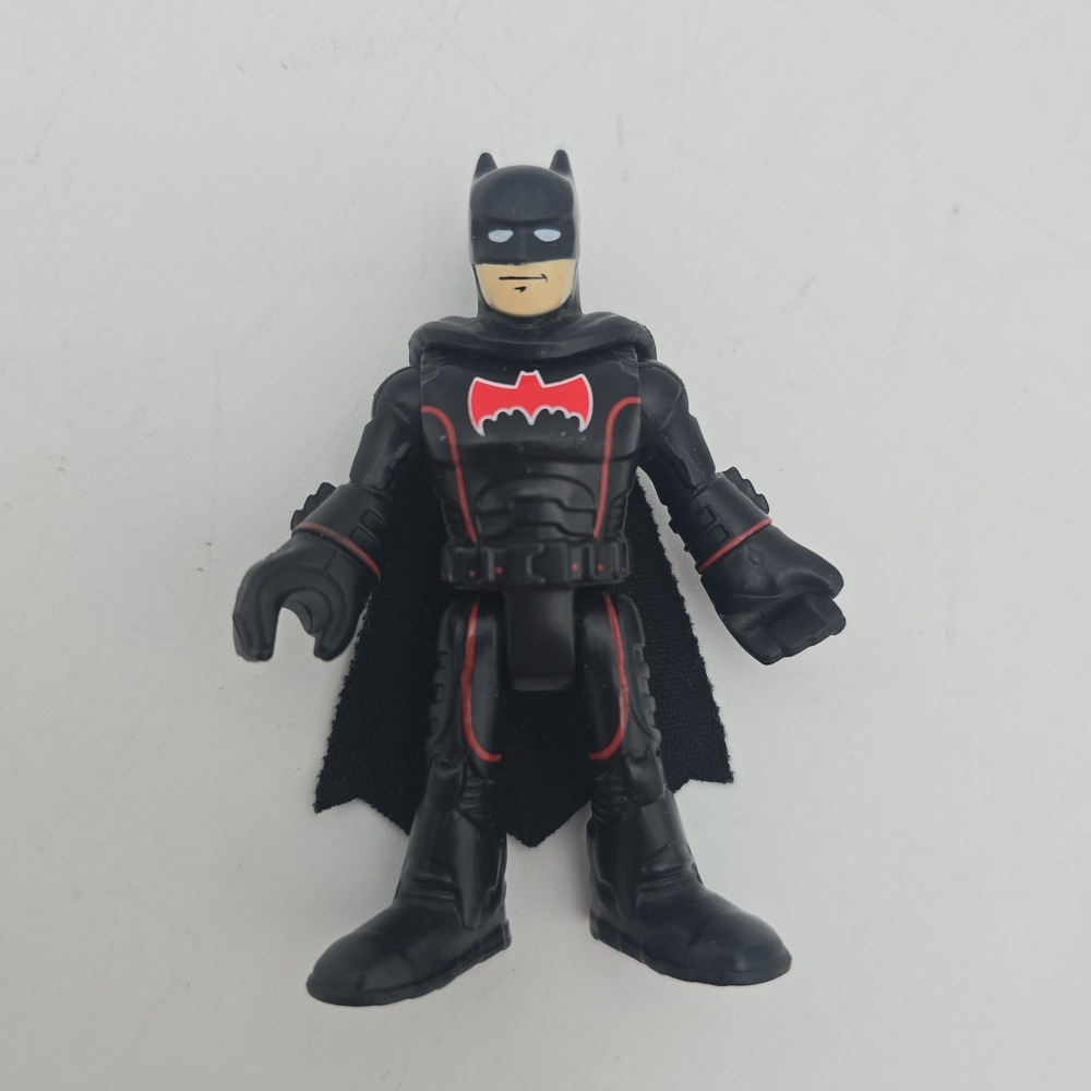 Imaginext DC Super Friends Batman Beyond Figure Red Bat Logo Fisher Price